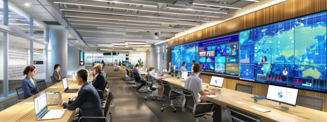 "Graphic illustrating outsourcing strategies for scaling e-commerce businesses without in-house hiring."