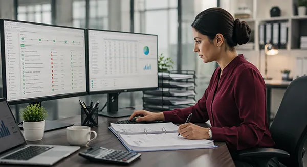 Financial compliance controls and audit trail management