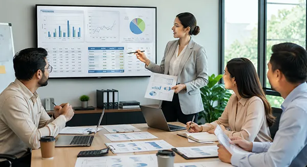 Financial reporting outcomes including monthly reports & reconciliation schedules