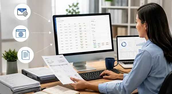 Invoice processing support