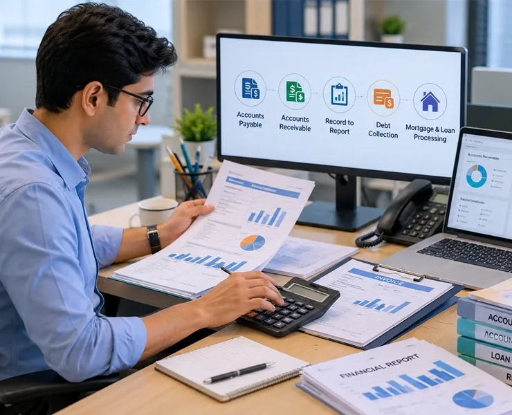 Finance and accounting services workflow