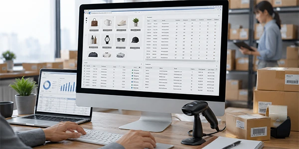 eCommerce data processing for product catalog and inventory management